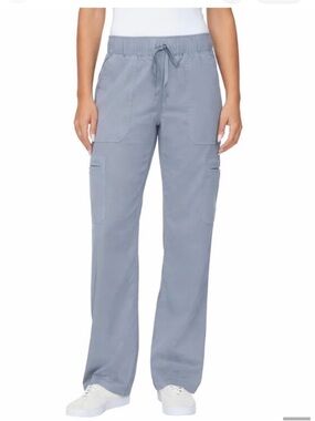 Buffalo David Bitton Light Blue Tencel  Elastic Waist Drawstring Pants